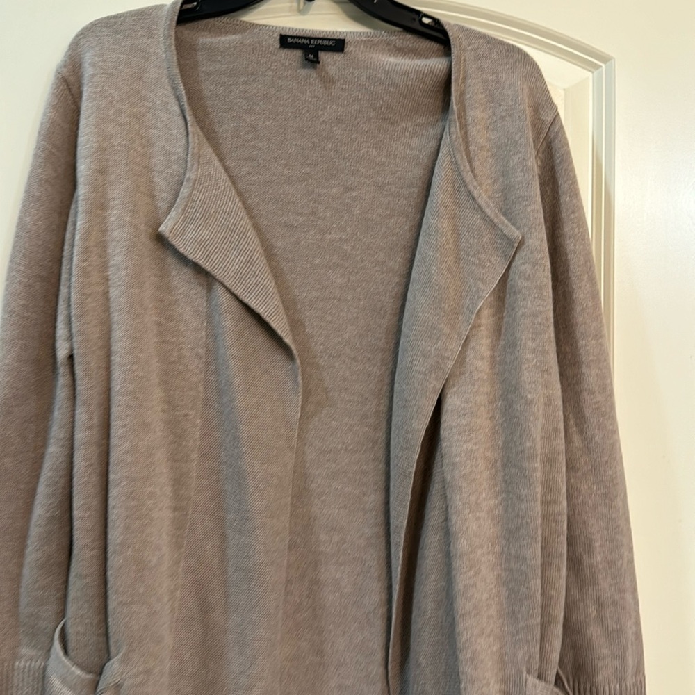 Banana Republic wool cardigan.